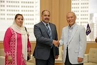 ファルーク・アーミル 駐日パキスタン・イスラム共和国大使が、表敬のため都庁を訪問されました。