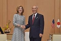 キャロライン・ケネディ 駐日米国大使が、表敬のため都庁を訪問されました。