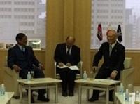 ソー・ケーン カンボジア王国副首相兼内務大臣が、知事と会談されました。