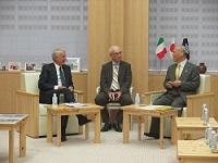 ジュリアーノ・ピサピア　イタリア共和国ミラノ市長が、知事と会談されました。