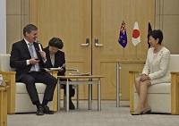 ニュージーランド首相との写真