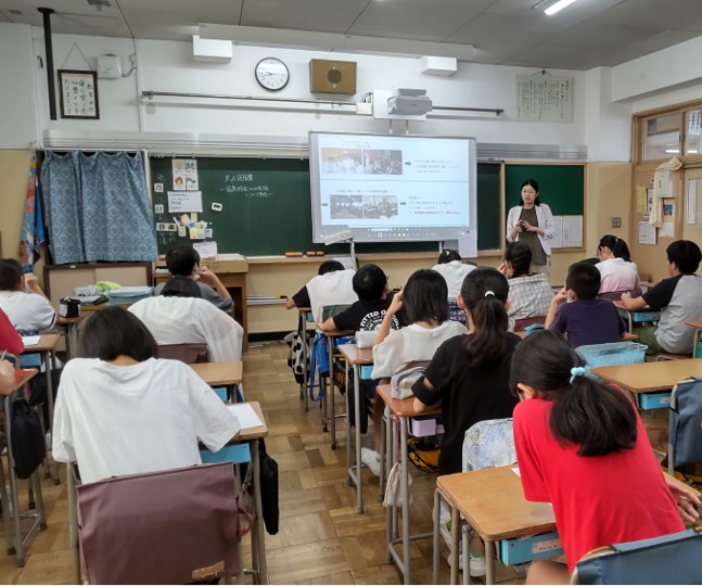 画像：講話の様子