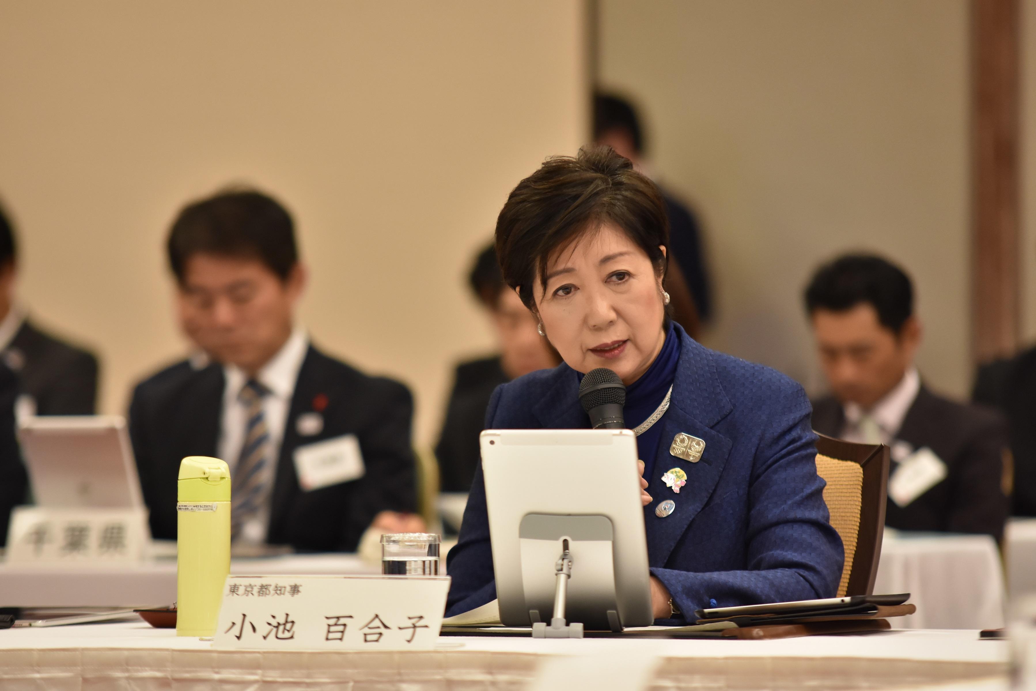 画像：会議中の様子