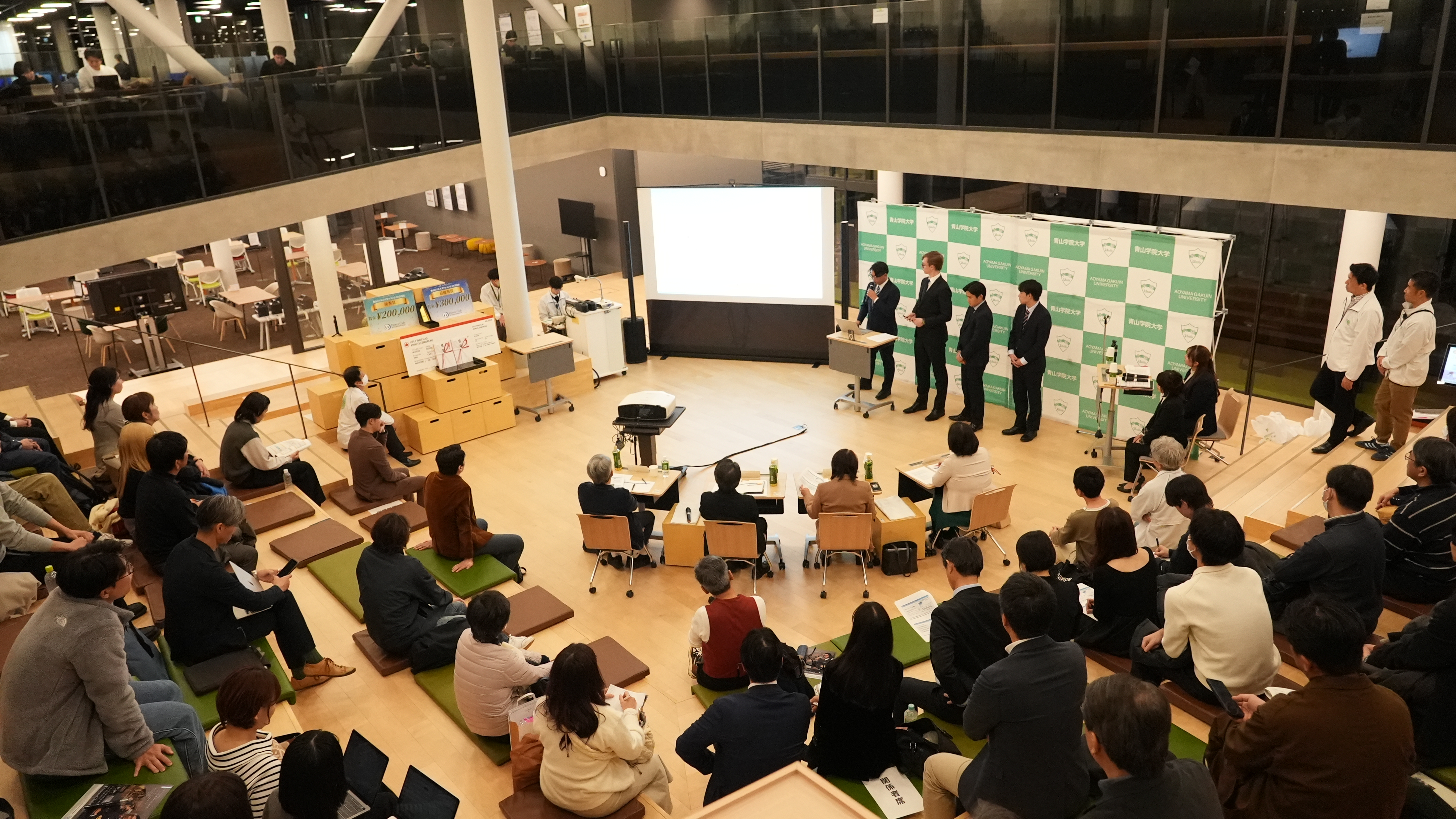 画像：ビジネスプランコンテスト開催時の様子