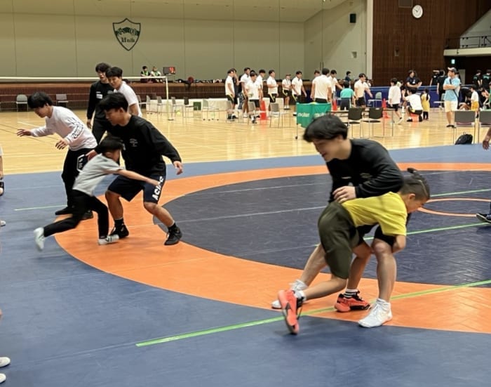 画像：キッズスポーツチャレンジ開催時の様子