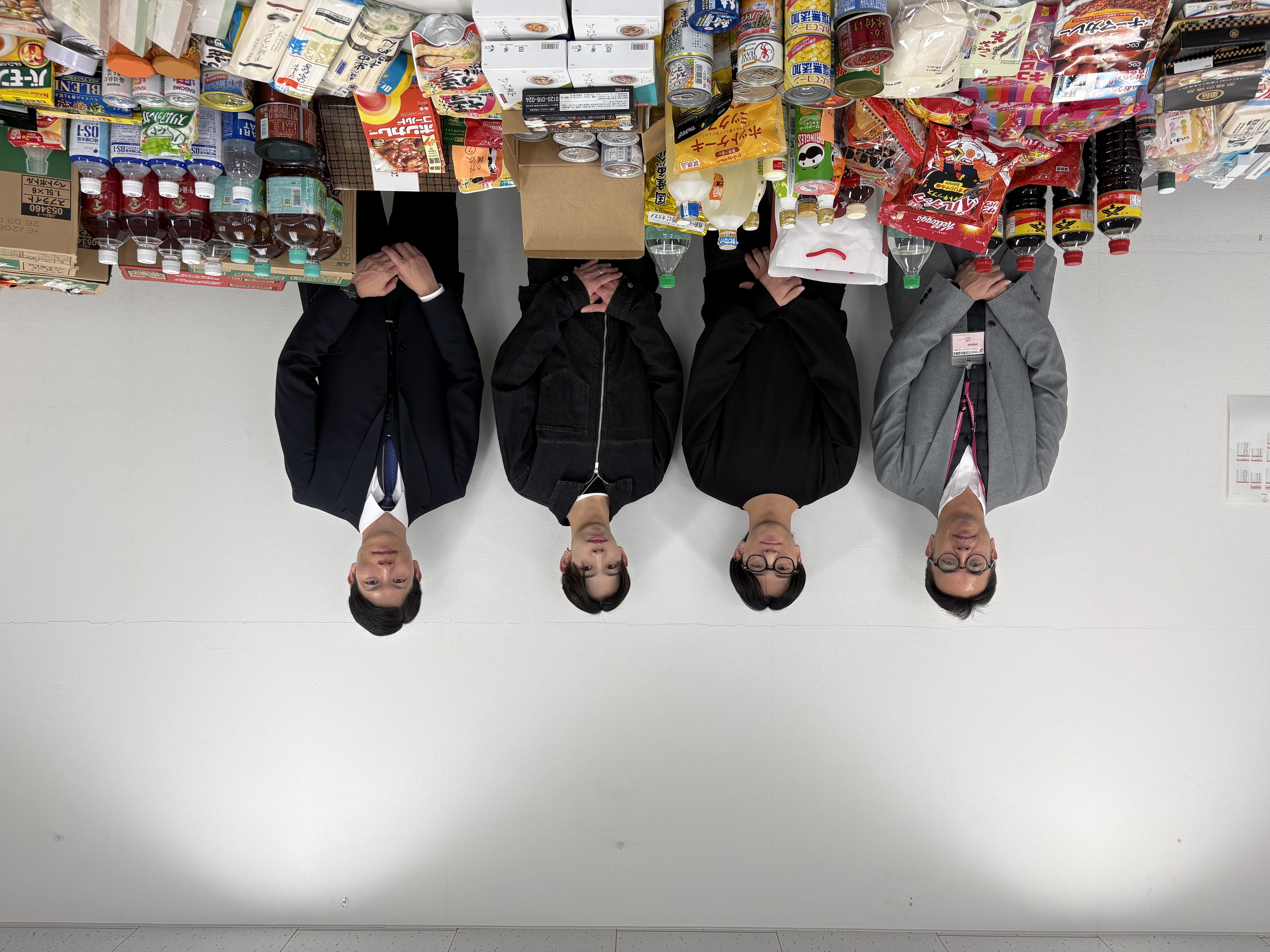 画像：楓門祭で回収した未使用食品