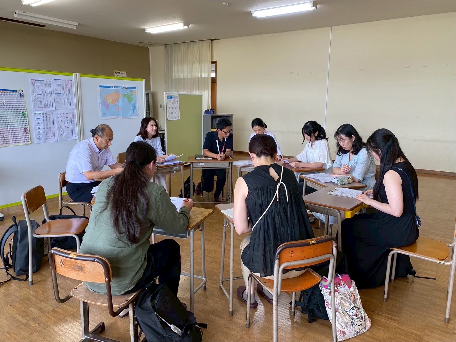 画像：出雲スタディツアーの様子